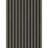 Mexen Lam-F lamelles murales acoustiques 275 x 30 cm, feutre 8 mm, placage technique, Chêne Onyx - S105-275307-3015-010