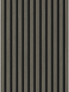 Mexen Lam-F lamelles acoustiques murales 275 x 30 cm, feutre 8 mm, placage technique, Chêne Onyx - S105-275307-3015-010