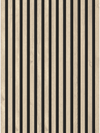 Mexen Lam-B lamelles murales 275 x 31,5 cm, panneau HDF 4 mm, Chêne Perle - S100-275317-2812-058