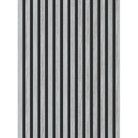 Mexen Lam-B lamelles murales 275 x 31,5 cm, panneau HDF 4 mm, Chêne Glacé - S100-275317-2812-061