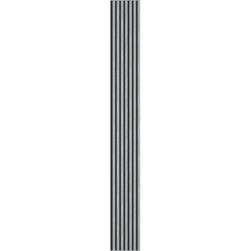 Mexen Lam-B lamelles murales 275 x 31,5 cm, panneau HDF 4 mm, Chêne Glacé - S100-275317-2812-061