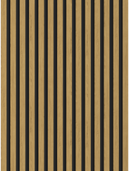 Mexen Lam-B lamelles murales 275 x 31,5 cm, panneau HDF 4 mm, Chêne Ambre - S100-275317-2812-073