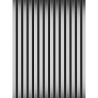 Mexen Lam-F lamelles murales acoustiques 275 x 31,5 cm, feutre 6 mm, Argent - S105-275317-2812-056