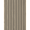 Mexen Lam-F lames murales acoustiques 275 x 31,5 cm, feutre 6 mm, Chêne Perlé - S105-275317-2812-058