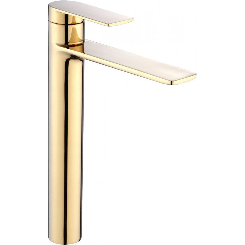 Mexen Zero robinet de lavabo haut, Or - 71110-50