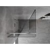 Mexen Mist T cabine de douche pivotante 85 x 85 cm, transparent, chrome - 8A4T-085-085-01-00