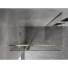 Mexen Mist T cabine de douche pivotante 75 x 70 cm, transparent, or - 8A4T-075-070-50-00