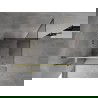 Mexen Mist T cabine de douche pivotante 75 x 75 cm, transparent, dorée - 8A4T-075-075-50-00
