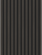 Mexen Lam-B lames murales 275 x 30 cm, panneau HDF 4 mm, placage technique, Noyer Argenté - S100-275307-3015-009
