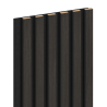 Mexen Lam-F lattes murales acoustiques 275 x 30 cm, feutre 8 mm, placage technique, Noyer Argenté - S105-275307-3015-009