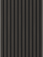 Mexen Lam-F lames acoustiques murales 275 x 30 cm, feutre 8 mm, placage technique, Noyer Argenté - S105-275307-3015-009