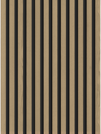 Mexen Lam-B lamelles murales 275 x 30 cm, panneau HDF 4 mm, placage technique, Chêne Noble - S100-275307-3015-004