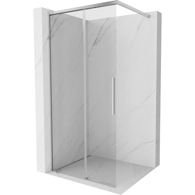 Mexen Rox paroi de douche Walk-in 70 x 200 cm, transparent 8 mm, chrom - 8C2-070-003-01-00