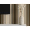 Mexen Lam-F lattes murales acoustiques 275 x 30 cm, feutre 8 mm, placage technique, Chêne Sablé - S105-275307-3015-001