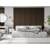 Mexen Lam-B lames murales 275 x 30 cm, panneau HDF 4 mm, placage technique, Noyer Fumé - S100-275307-3015-024