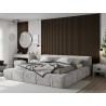 Mexen Lam-B lames murales 275 x 30 cm, panneau HDF 4 mm, placage technique, Noyer Fumé - S100-275307-3015-024