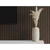 Mexen Lam-B lames murales 275 x 30 cm, panneau HDF 4 mm, placage technique, Noyer Fumé - S100-275307-3015-024