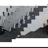 Mexen Pretoria cabine de douche pivotante 100 x 70 cm, transparent, noir + receveur plat, noir - 852-100-070-70-00-4070B