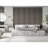 Mexen Lam-F lattes murales acoustiques 275 x 30 cm, feutre 8 mm, placage technique, Chêne Cendré - S105-275307-3015-005