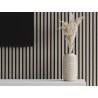 Mexen Lam-F lattes murales acoustiques 275 x 30 cm, feutre 8 mm, placage technique, Chêne Cendré - S105-275307-3015-005
