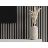 Mexen Lam-F lames murales acoustiques 275 x 30 cm, feutre 8 mm, placage technique, Chêne Acier - S105-275307-3015-006