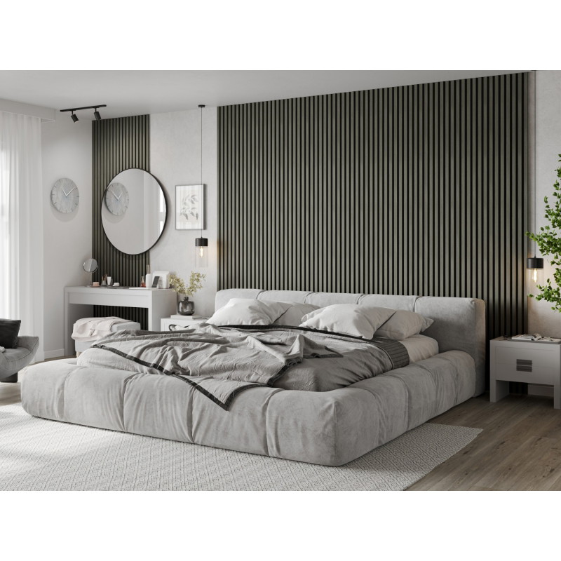 Mexen Lam-F lamelles murales acoustiques 275 x 30 cm, feutre 8 mm, placage technique, Chêne Héritage - S105-275307-3015-008