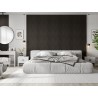 Mexen Lam-F lattes murales acoustiques 275 x 30 cm, feutre 8 mm, placage technique, Noyer Argenté - S105-275307-3015-009