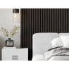 Mexen Lam-F lattes murales acoustiques 275 x 30 cm, feutre 8 mm, placage technique, Noyer Argenté - S105-275307-3015-009