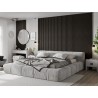 Mexen Lam-F lattes murales acoustiques 275 x 30 cm, feutre 8 mm, placage technique, Noyer Argenté - S105-275307-3015-009