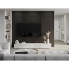 Mexen Lam-F lattes murales acoustiques 275 x 30 cm, feutre 8 mm, placage technique, Noyer Argenté - S105-275307-3015-009