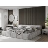 Mexen Lam-F lamelles murales acoustiques 275 x 30 cm, feutre 8 mm, placage technique, Chêne Onyx - S105-275307-3015-010