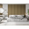 Mexen Lam-F lattes murales acoustiques 275 x 30 cm, feutre 8 mm, placage technique, Bambou Naturel - S105-275307-3015-011