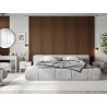 Mexen Lam-F lames murales acoustiques 275 x 30 cm, feutre 8 mm, placage technique, Acajou Rubis - S105-275307-3015-013