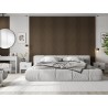 Mexen Lam-F lattes murales acoustiques 275 x 30 cm, feutre 8 mm, placage technique, Noyer Cacao - S105-275307-3015-018