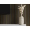 Mexen Lam-F lamelles murales acoustiques 275 x 30 cm, feutre 8 mm, placage technique, Ébène Royal - S105-275307-3015-020