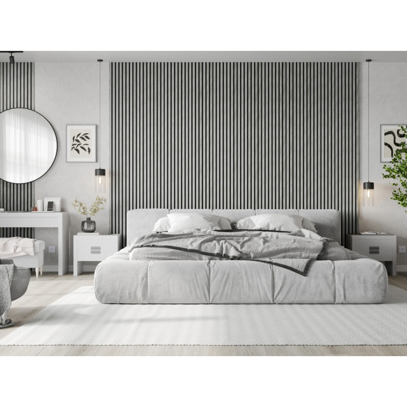 Mexen Lam-B lamelles murales 275 x 31,5 cm, panneau HDF 4 mm, Chêne Glacé - S100-275317-2812-061