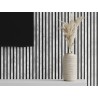 Mexen Lam-B lamelles murales 275 x 31,5 cm, panneau HDF 4 mm, Chêne Blanchi - S100-275317-2812-064