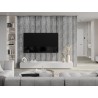 Mexen Lam-B lamelles murales 275 x 31,5 cm, panneau HDF 4 mm, Chêne Blanchi - S100-275317-2812-064