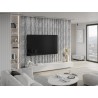 Mexen Lam-B lamelles murales 275 x 31,5 cm, panneau HDF 4 mm, Chêne Blanchi - S100-275317-2812-064
