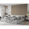 Mexen Lam-F lames murales acoustiques 275 x 31,5 cm, feutre 6 mm, Chêne Perlé - S105-275317-2812-058