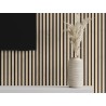 Mexen Lam-F lames murales acoustiques 275 x 31,5 cm, feutre 6 mm, Chêne Perlé - S105-275317-2812-058