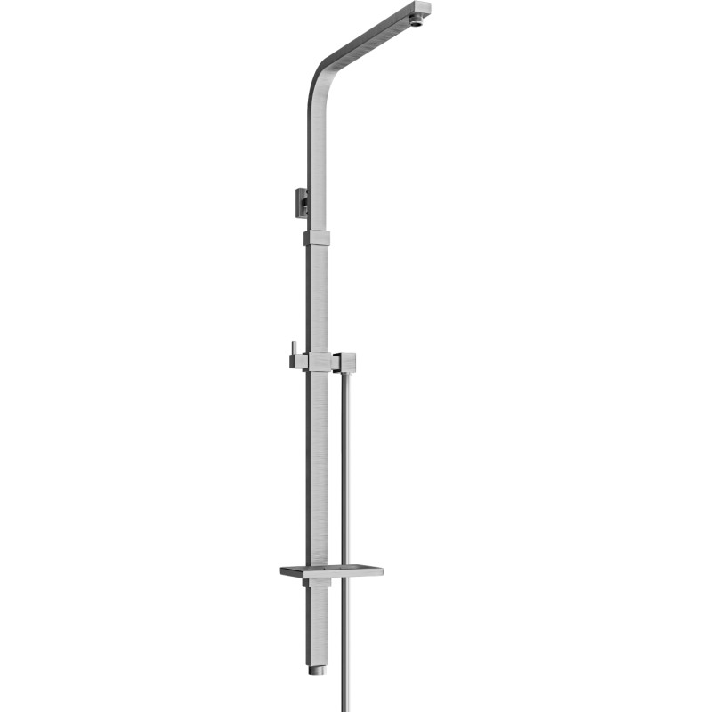 Mexen Q colonne de douche, gris canon brossé - 79395-66