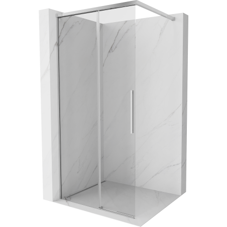 Mexen Rox paroi de douche Walk-in 85 x 200 cm, transparent 8 mm, chrome - 8C2-085-003-01-00
