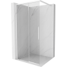 Mexen Rox paroi de douche Walk-in 75 x 200 cm, transparent 8 mm, blanc - 8C2-075-003-20-00