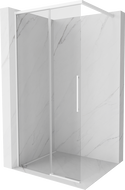 Mexen Rox paroi de douche Walk-in 105 x 200 cm, transparent 8 mm, blanche - 8C2-105-003-20-00