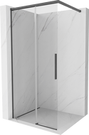 Mexen Rox paroi de douche Walk-in 95 x 200 cm, transparent 8 mm, gris canon brossé - 8C2-095-003-66-00