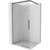 Mexen Rox paroi de douche Walk-in 100 x 200 cm, transparent 8 mm, gris canon brossé - 8C2-100-003-66-00