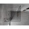 Mexen Mist Duo cabine de douche pivotante 75 x 75 cm, transparent, chrome - 8A4-075-075-01-00
