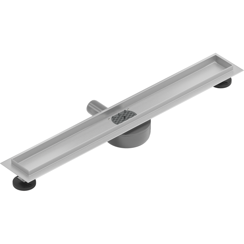Mexen Flat 360° corps pour drain linéaire rotatif 50 cm, inox - 1040050