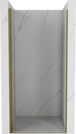 Mexen Pretoria porte de douche pivotante 100 cm, transparent, doré - 852-100-000-50-00